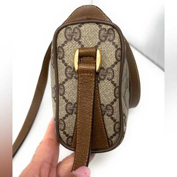 Gucci Crossbody Shoulder Bag Vintage Gucci Web Sherry Line - Picture 8 of 15